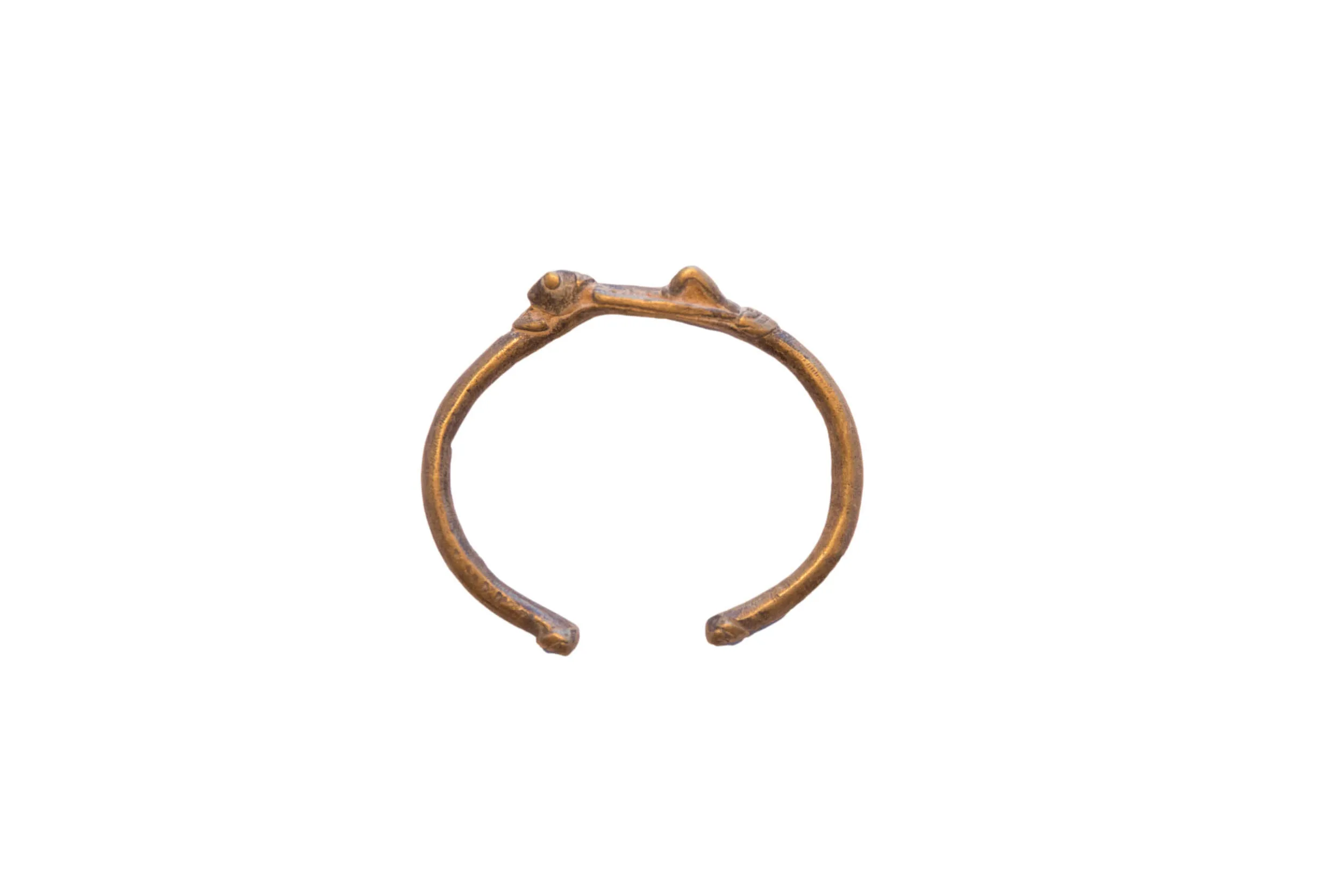 Vintage African Cricket Cuff Bracelet