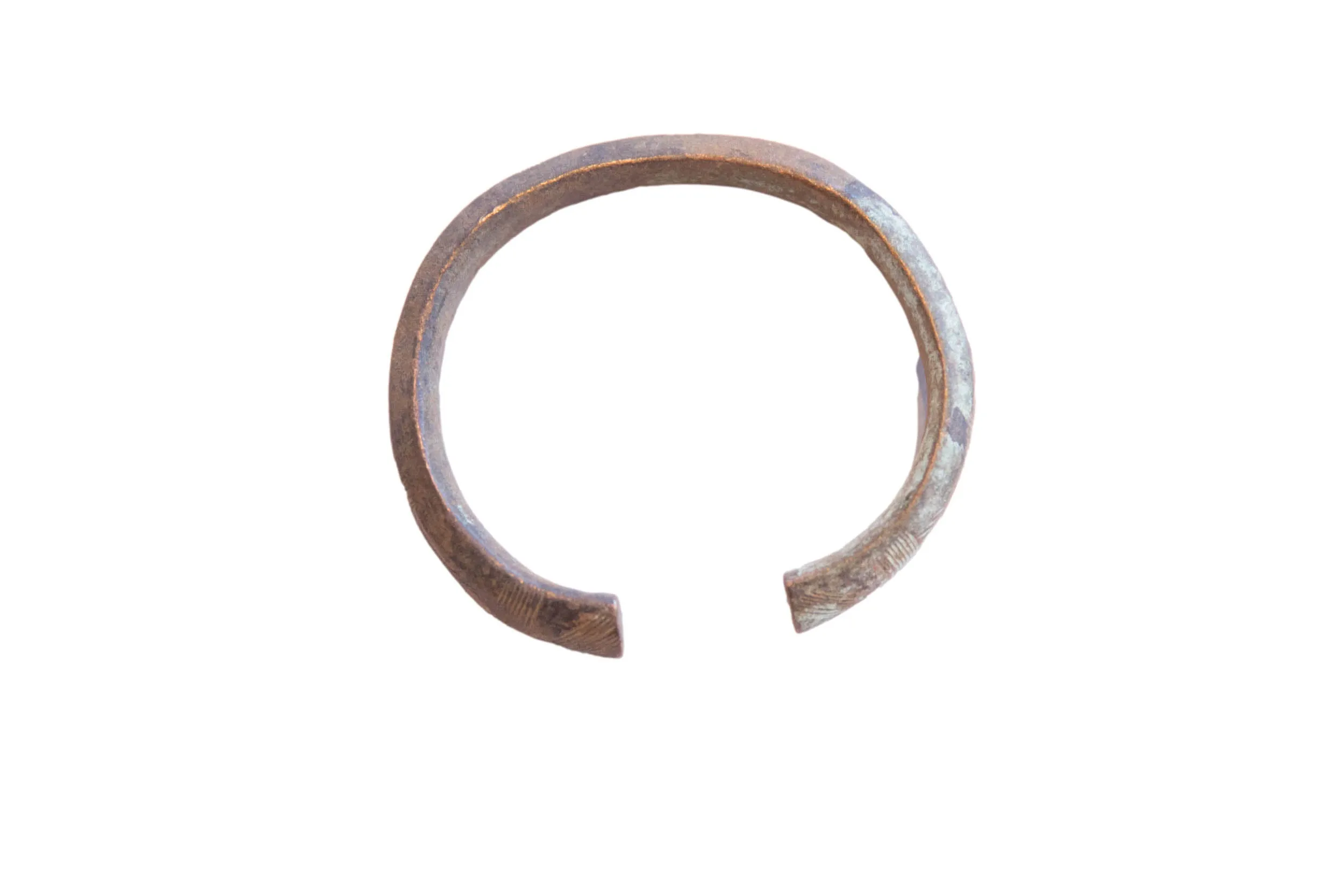 Vintage African Oxidized Cuff Bracelet