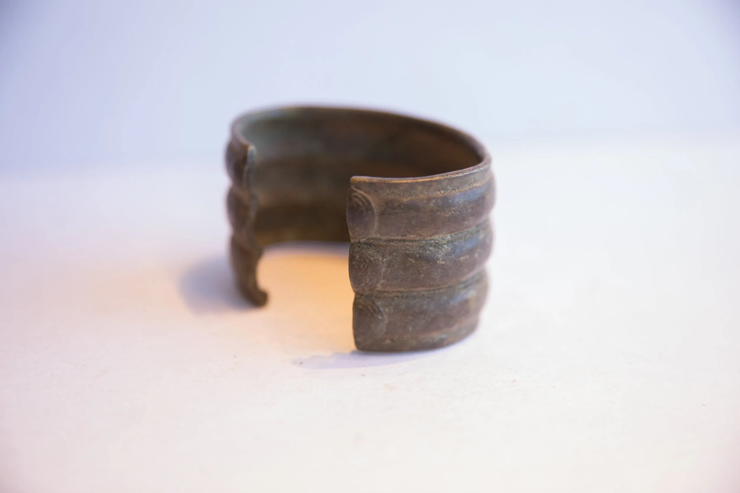 Vintage African Wide Cuff Bracelet