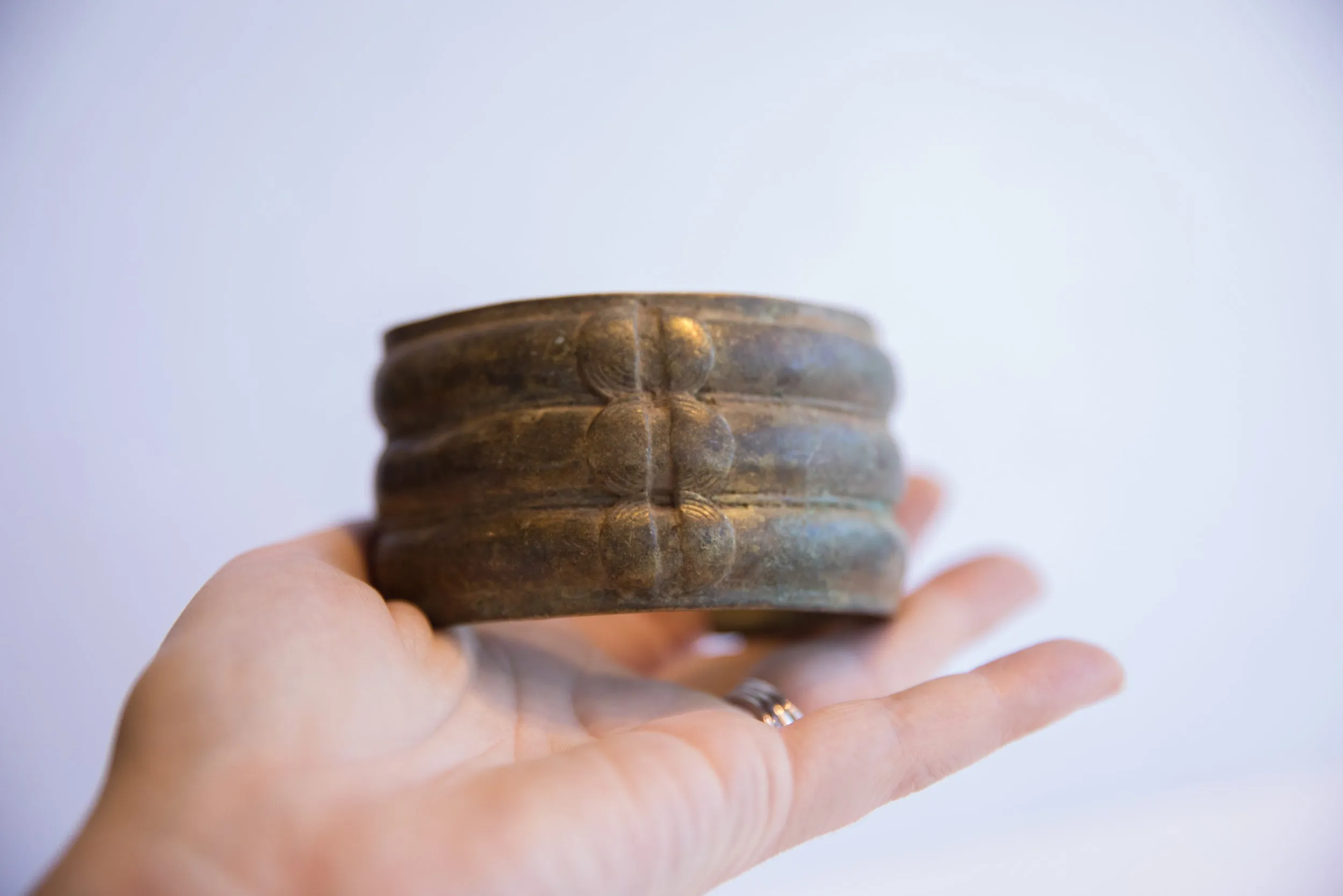 Vintage African Wide Cuff Bracelet