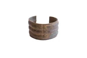 Vintage African Wide Cuff Bracelet