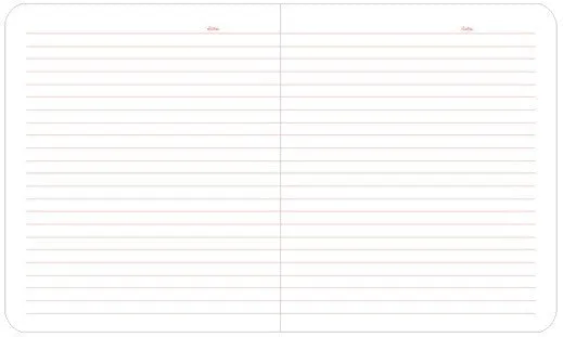 Vintage Collage Collection Line Note - Oz
