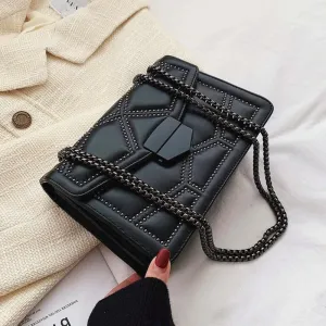 Vintage Rivet Chain Small Shoulder Bag