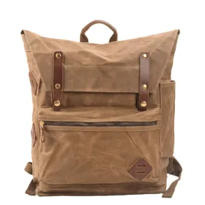 Vintage Travel Camping Waterproof Canvas Backpack