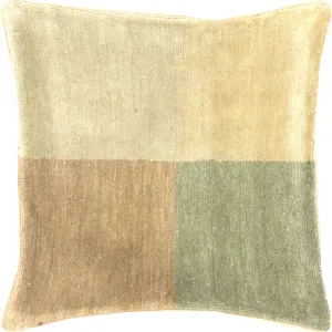 Vintage Turkish Oushak Pillow - 18" x 18"