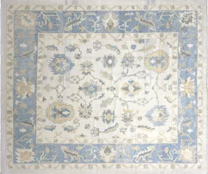 Vintage Turkish Oushak Rug - 10'8" x 12'5"