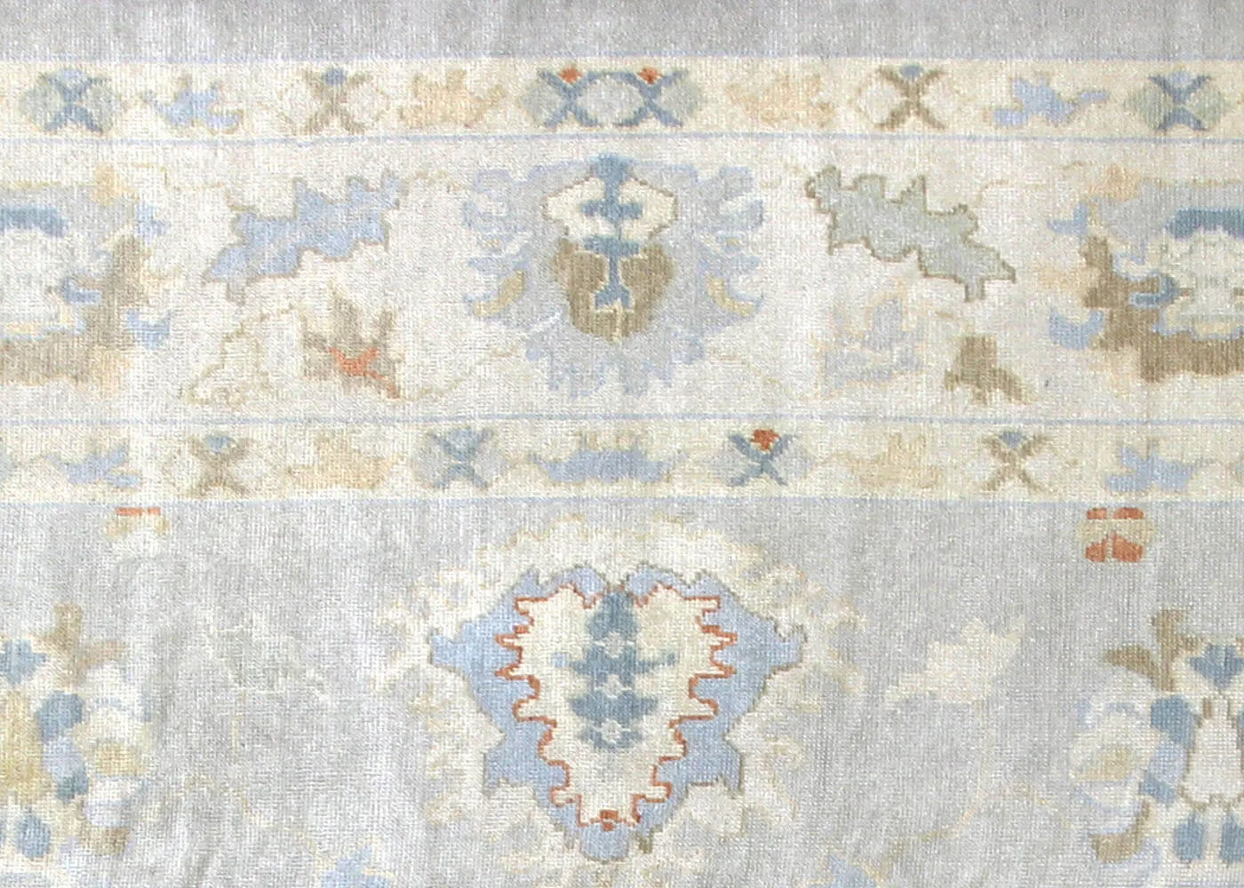 Vintage Turkish Oushak Rug - 12' x 16'5"