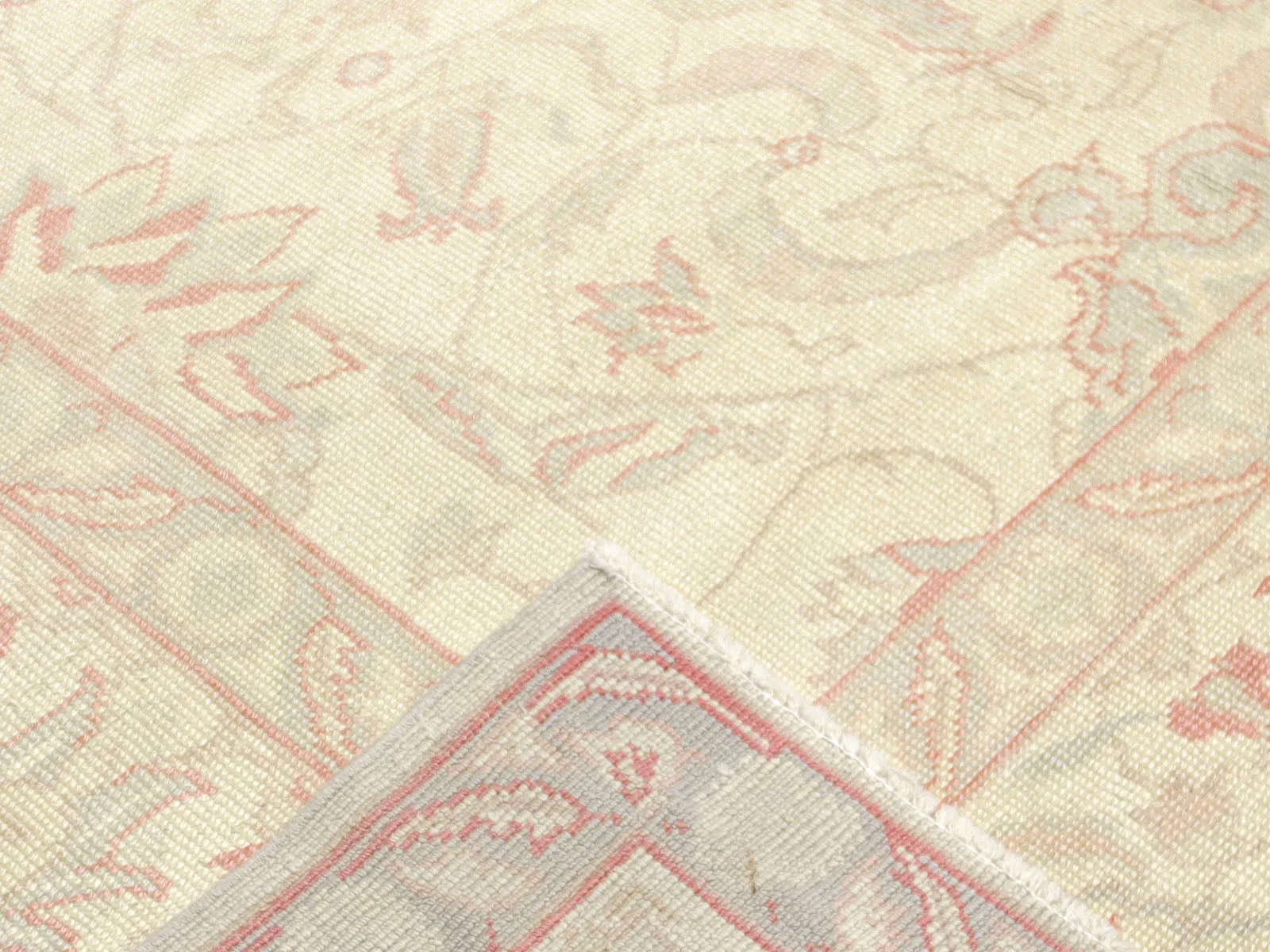 Vintage Turkish Oushak Rug - 12'2" x 17'7"