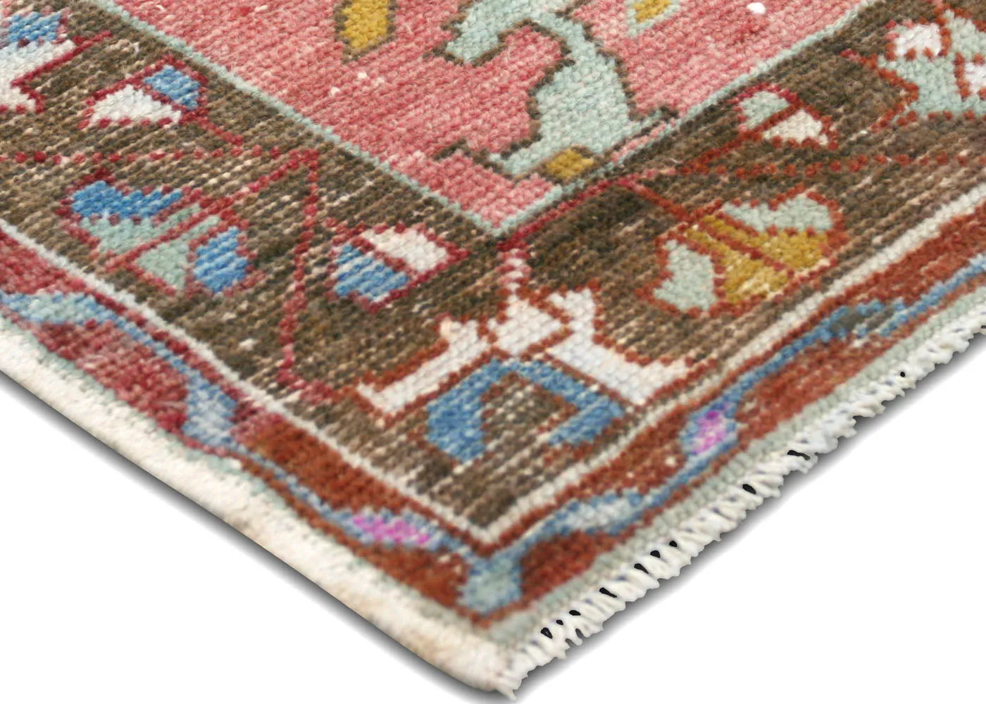Vintage Turkish Oushak Rug - 2'11" x 5'10"