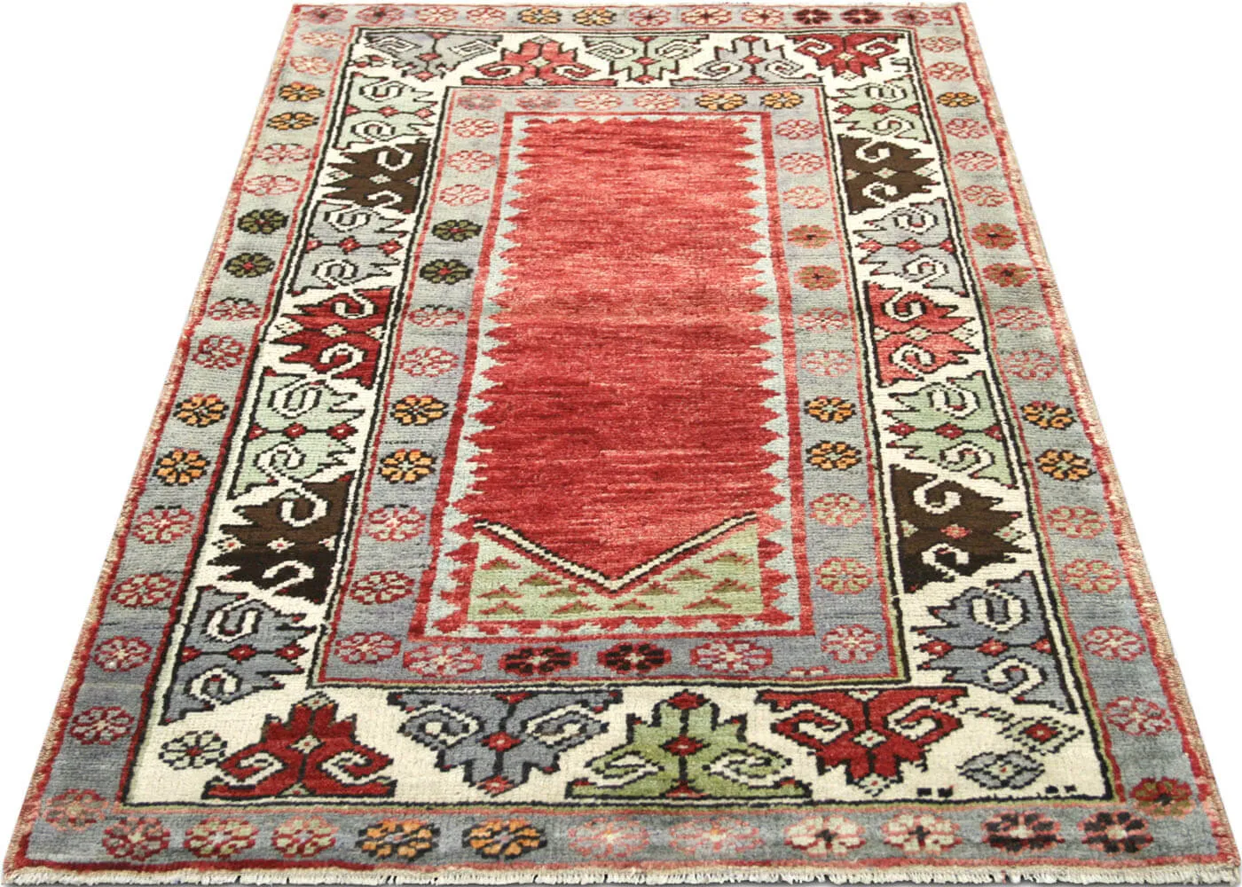 Vintage Turkish Oushak Rug - 2'9" x 4'5"