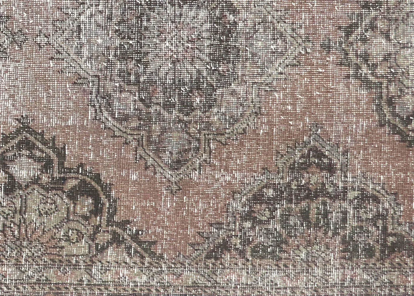 Vintage Turkish Oushak Rug - 4'10" x 12'11"