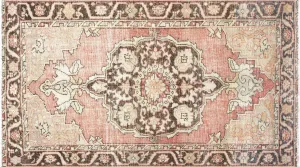 Vintage Turkish Oushak Rug - 4'10" x 8'7"