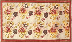 Vintage Turkish Oushak Rug - 4'5" x 7'5"