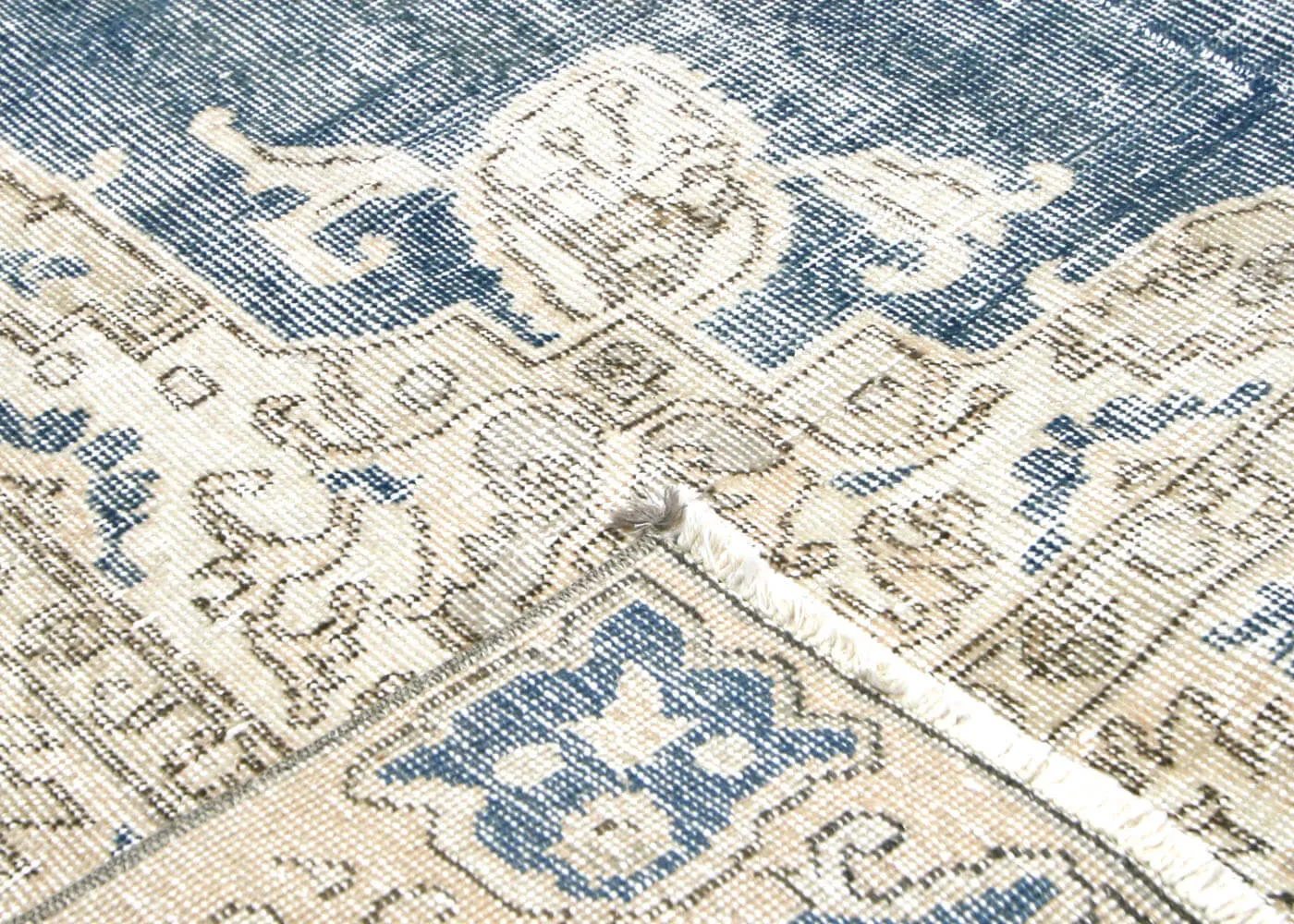 Vintage Turkish Oushak Rug - 4'9" x 7'11"