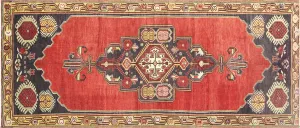 Vintage Turkish Oushak Rug - 5'1" x 11'10"
