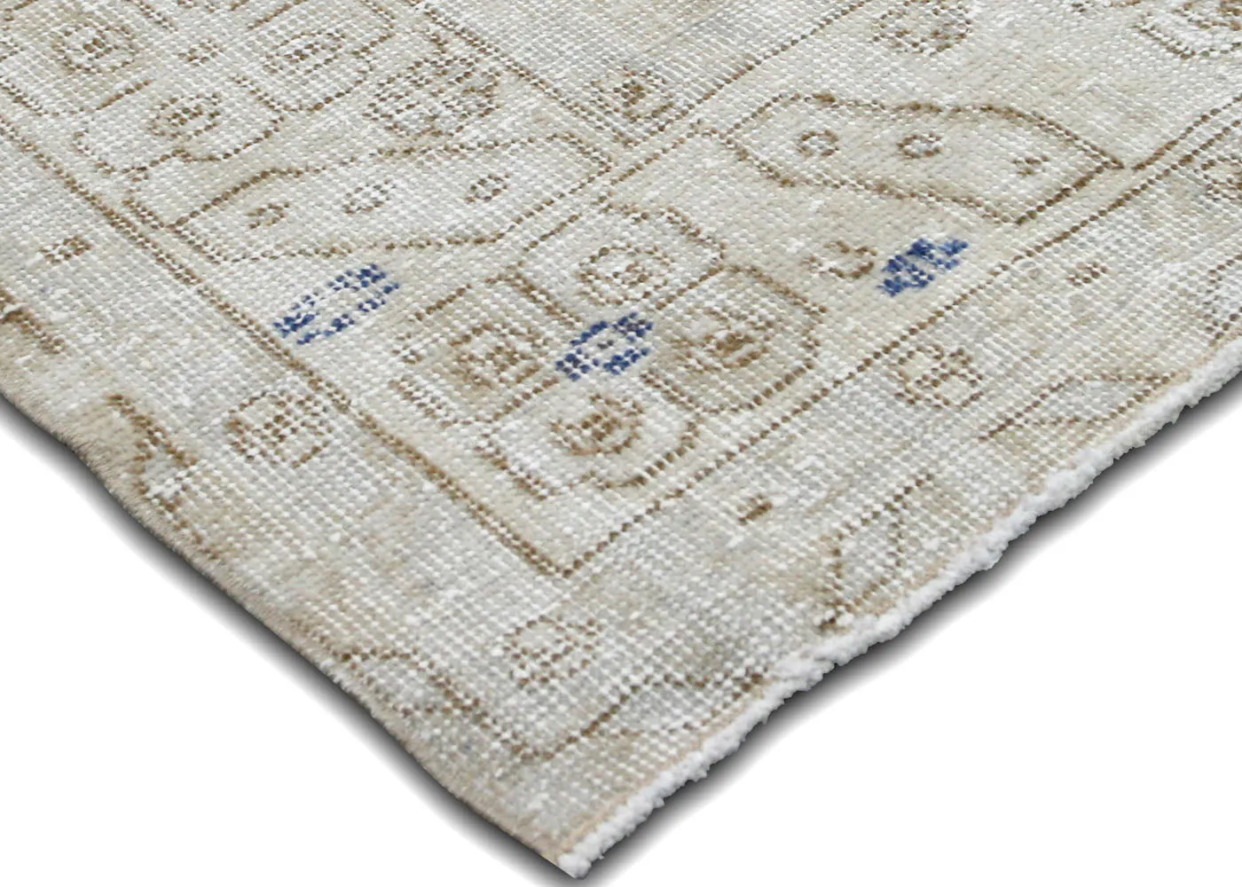 Vintage Turkish Oushak Rug - 5'2" x 8'4"