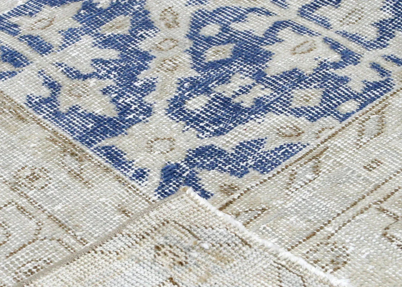 Vintage Turkish Oushak Rug - 5'2" x 8'4"