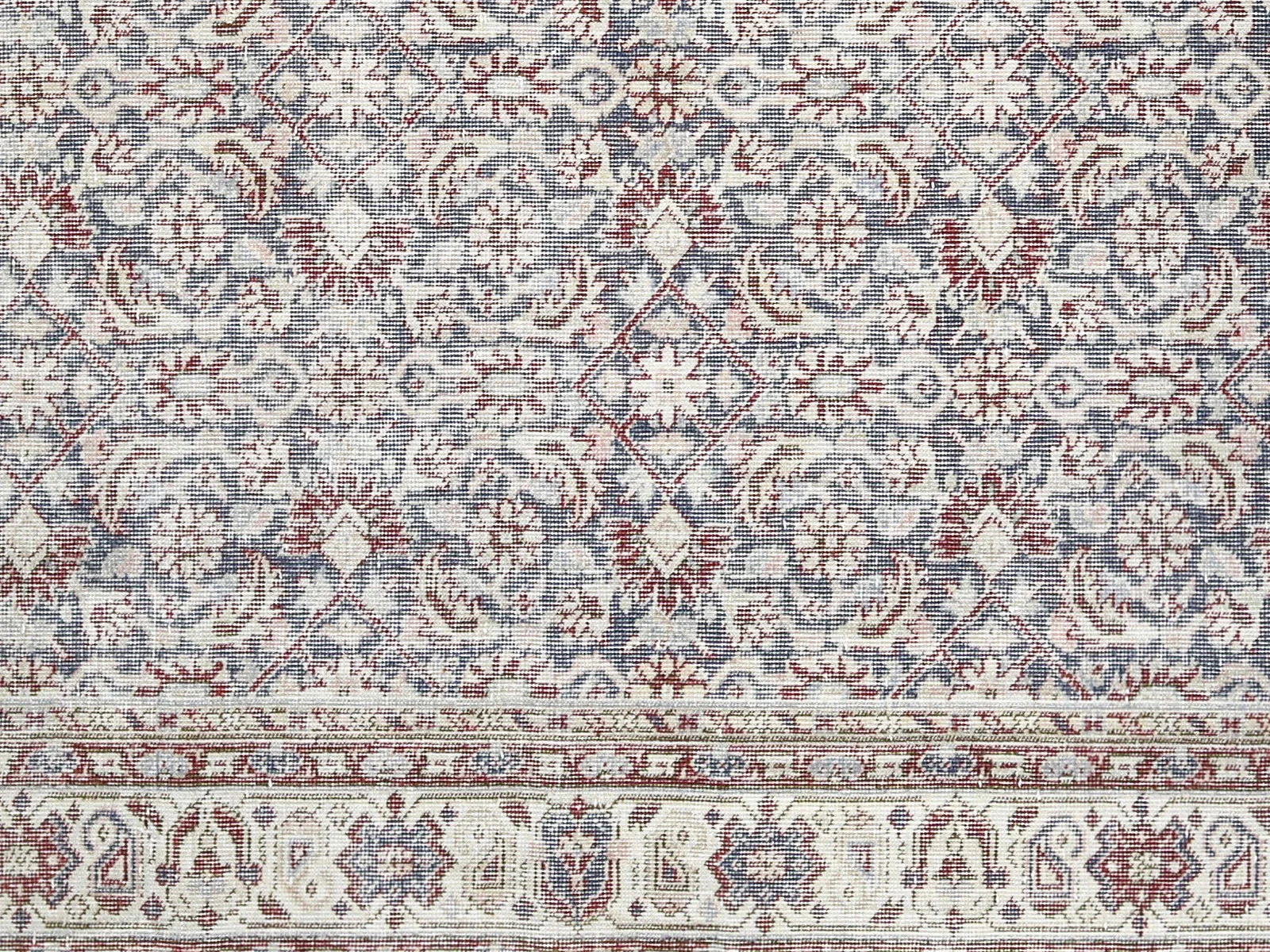 Vintage Turkish Oushak Rug - 7'3" x 10'6"