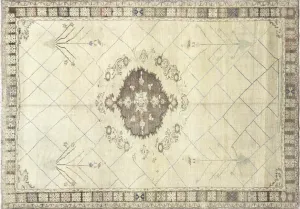 Vintage Turkish Oushak Rug - 8' x 11'