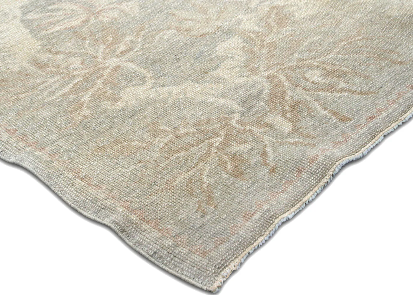Vintage Turkish Oushak Rug - 8'1" x 9'8"