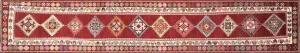 Vintage Turkish Oushak Runner - 2'8" x 14'9"