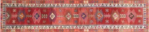 Vintage Turkish Oushak Runner - 2'9" x 12'10"