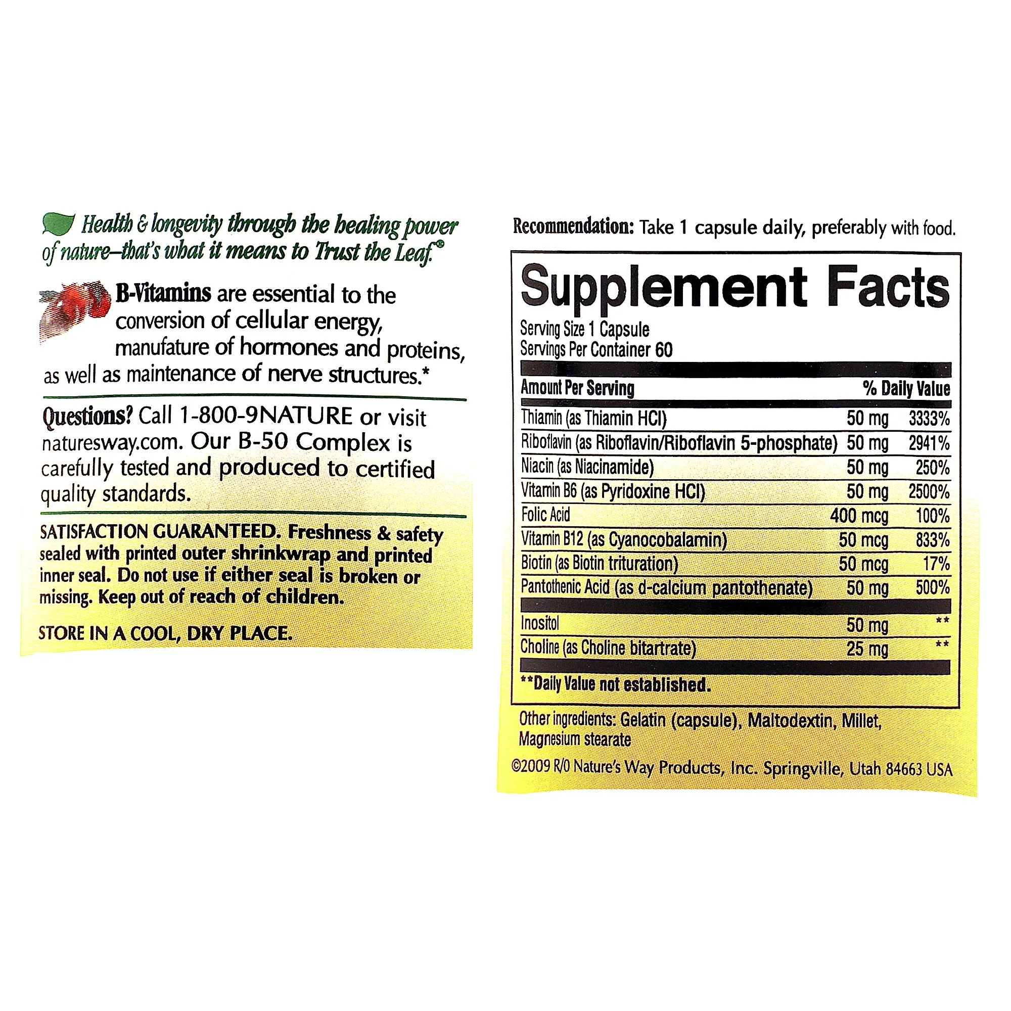 Vitamin B-50 Complex