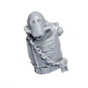 Warhammer 40K Renegade Militia Conversion Set Torso Head A