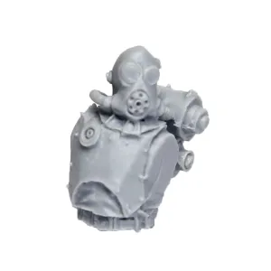 Warhammer 40K Renegade Militia Conversion Set Torso Head G
