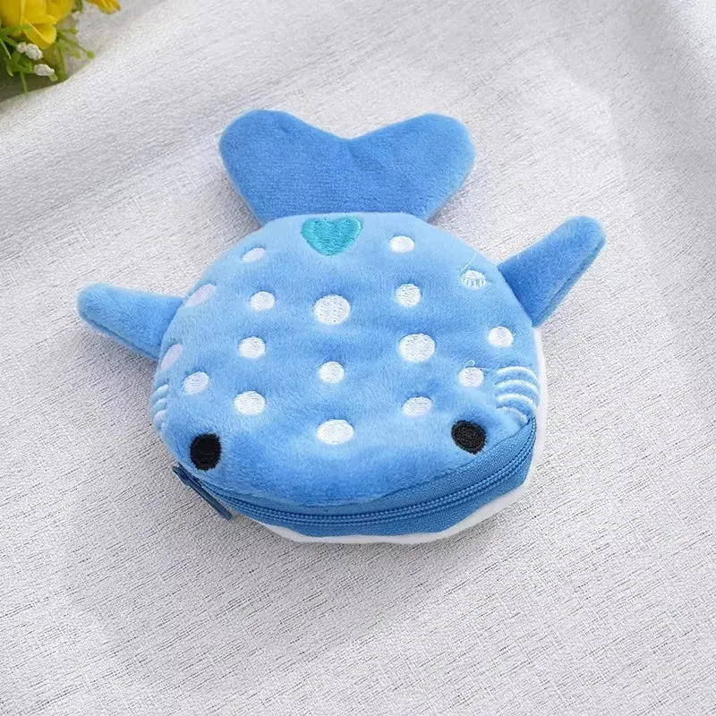 Whale Shark Plush Coin Purse