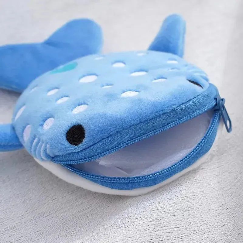 Whale Shark Plush Coin Purse