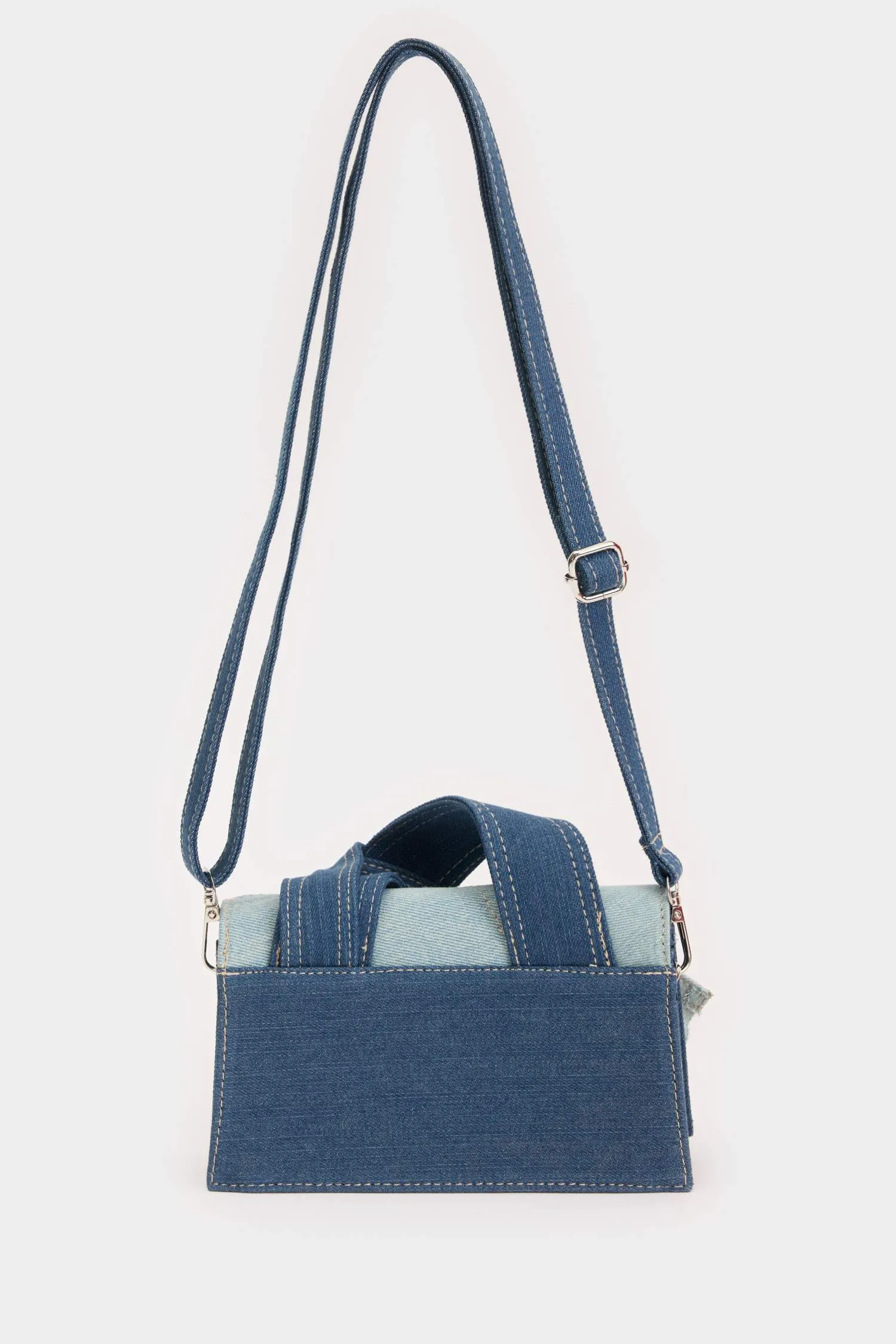 Women Jean Look Shoulder Bag