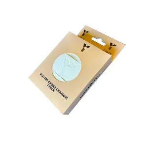 Y1 Players Choice Chamois Grip White (3 pack)