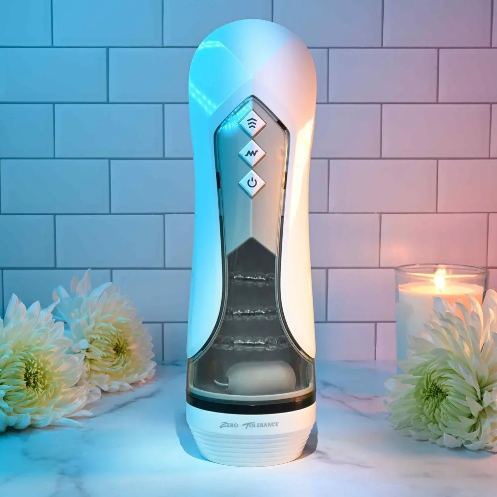 Zero Tolerance Stroking Buddy - Vibrating & Thrusting Stroker